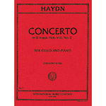 Concerto No. 2 in D Major, Hob. VII/2, Op.101 for cello and piano; Joseph Haydn