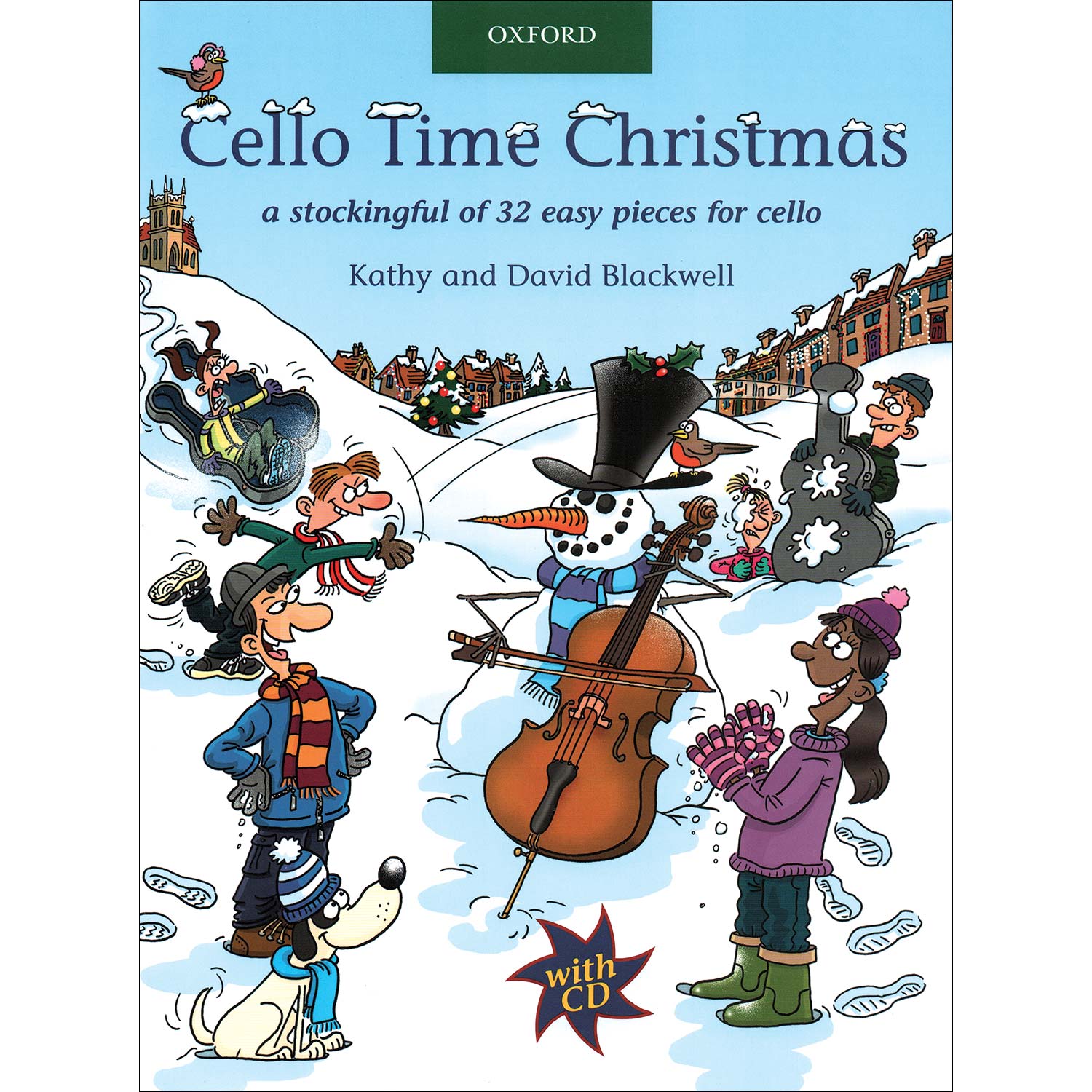 Cello Time Christmas CD A Stockingful of 32 Easy Pieces for Cello
