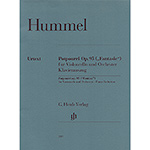 Potpourri, op. 94 ("Fantasie"), cello/piano; Hummel (Hen)