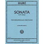 Sonata in F Minor for cello and piano; Jeann Hure (International)