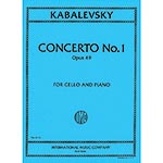 Concerto No.1 in G Minor, Op.49 for cello and piano; Dmitry Kabalevsky
