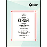 Daily Studies for the Left Hand, volume 3, cello; Julius Klengel (Breitkopf)