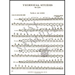 Technical Studies, book 1, cello; Julius Klengel (International)