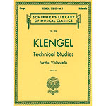 Technical Studies, book 1, cello; Klengel (Sch)