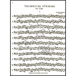 Technical Studies, book 2, cello; Klengel (Int)