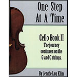 One Step at a Time, book 2 for cello; Jennie Lou Klim (JLK)