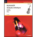 10 Etudes Melodiques op.57 for Cello; Kummer (Sht)