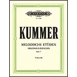 Melodious Studies, opus 57 for cello; Friedrich August Kummer (C.F. Peters)