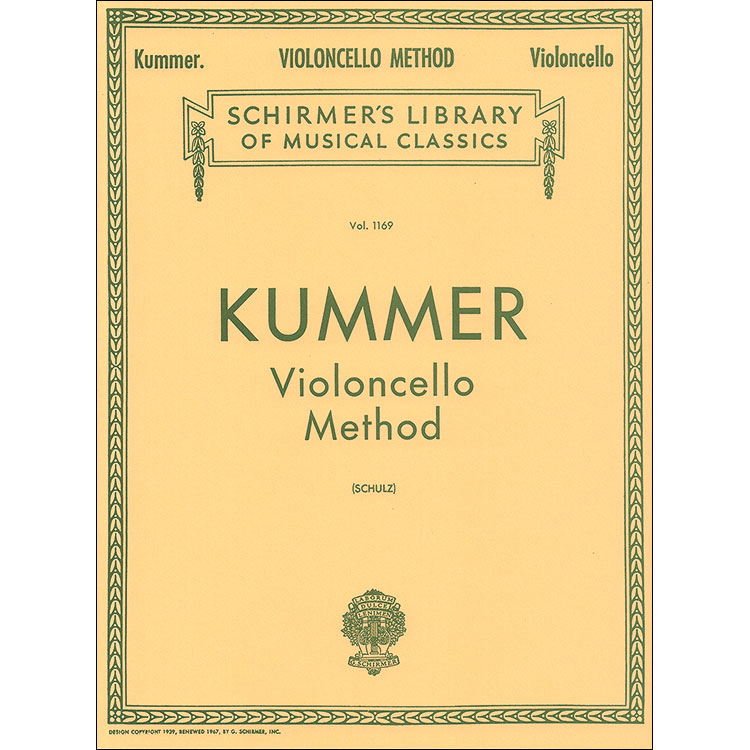 Violoncello Method, op. 60; Kummer (Sch)