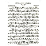 40 Melodic Progressive Etudes, op.31,volume 1,cello; Lee