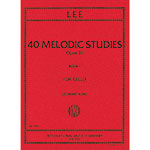 40 Melodic Progressive Etudes, op.31,volume 1,cello; Lee