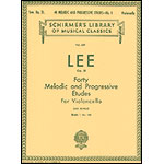 40 Melodic Progressive Etudes, op.31,volume 1,cello; Lee
