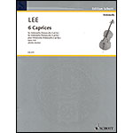 Six Caprices for cello, op. 109 (with cello 2 ad lib.); Sebastian Lee (Edition Schott)