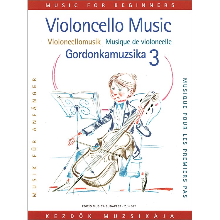 Violoncello Music for Beginners, book 3; Lengyel (EMB) (Editio Musica Budapest)