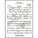 Six Sonatas, op. 2, for Cello or Double Bass; Benedetto Marcello (G. Schirmer)