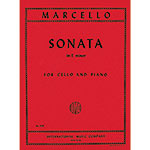 Sonata op.2 no.2 in E Minor, cello; Benedetto Marcello (International)