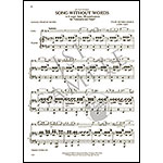 Song without Words in D Major, Op.109 for cello and piano (ed. Kurtz); Felix Mendelssohn