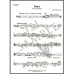 Peace for Cello and Piano; Jessie Montgomery