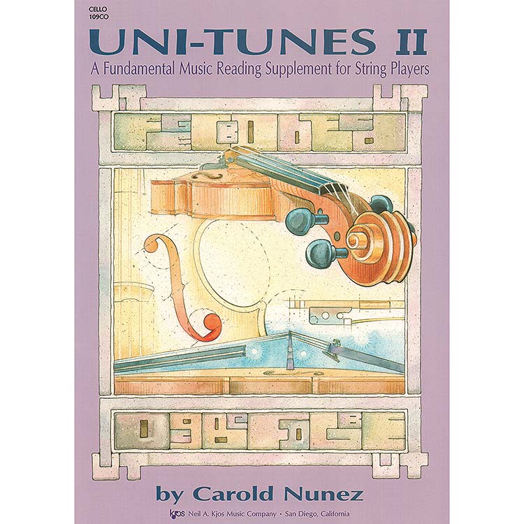 Uni-Tunes book 2, Cello; Nunez (NKM)