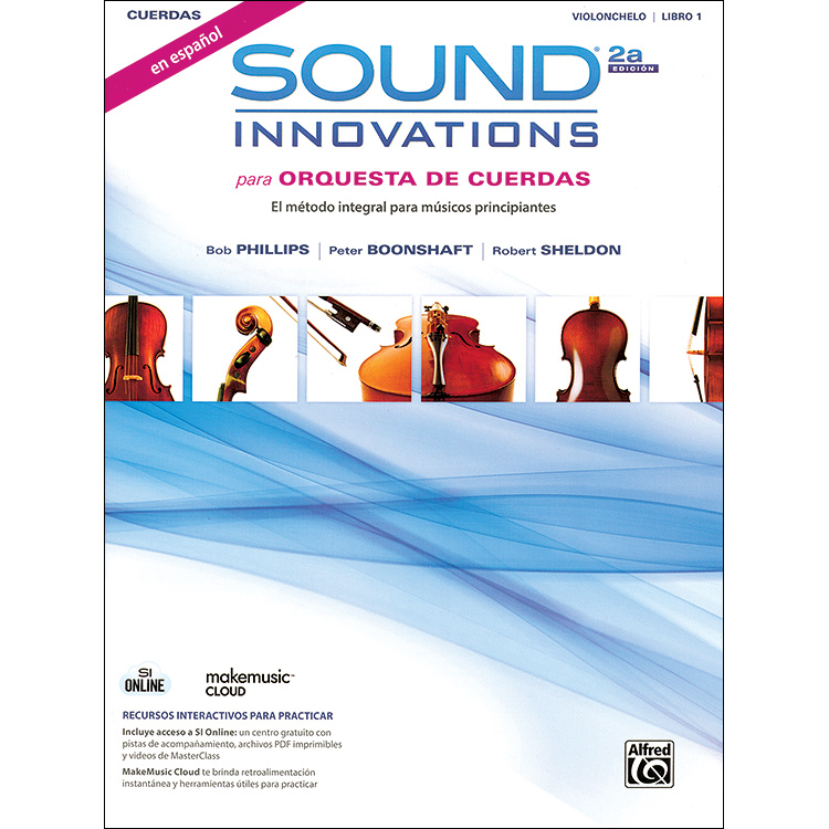 Sound Innovations para Orquesta de cuerdas, Libro 1, Segunda edición, en español, Violonchelo
