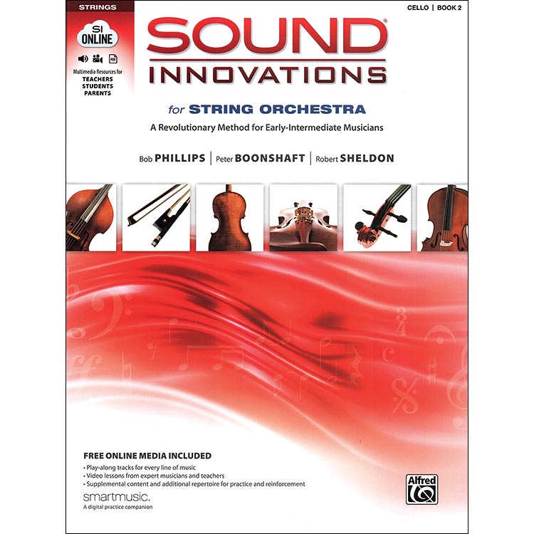 Sound Innovations, Cello Book 2, with online audio access (Alfred)