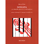 Sonata for cello and piano; Mario Pilati (G. Ricordi)