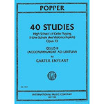 High School of Cello Playing, Op.73, 2nd cello part; David Popper/Carter Enyeart