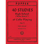 High School of Cello Playing, op. 73; David Popper