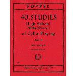 High School of Cello Playing, op. 73; David Popper