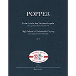 High School of Cello Playing, op. 73 (Jubilee Edition); David Popper