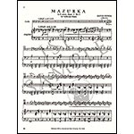 Mazurka in G Minor, op. 11/3 for cello and piano; David Popper (International Music)