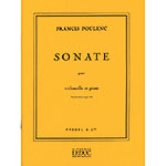 Sonata for cello and piano; Francis Poulenc
