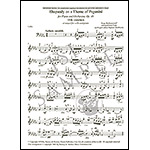 Rhapsody on a Theme of Paganini - 18th Variation for cello and piano; Sergei Rachmaninoff (Boosey & Hawkes)