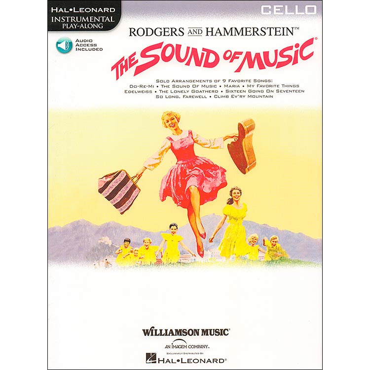 The Sound of Music, book/access, cello; Richard Rodgers (Hal Leonard)