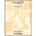 Allegro Appassionato, op. 43, cello and piano; Camille Saint-Saens (Masters Music)