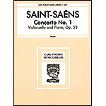 Concerto No. 1 in A Minor, Op.33 for cello and piano; Camille Saint-Saens
