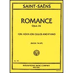 Romance op. 36, cello and piano; Camille Saint-Saens (International)