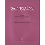 Sonate for Cello and Piano in D major (urtext); Camille Saint-Saens (Barenreiter)