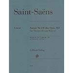 Sonata no. 2 in F Major, op. 123 for cello and piano (urtext); Camille Saint-Saens (G. Henle Verlag)