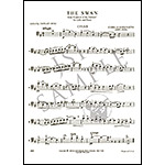The Swan, cello and piano (Rose); Camille Saint-Saens