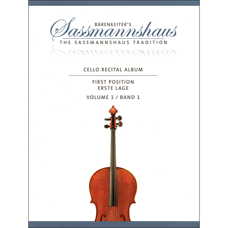 Cello Recital Album, volume 1, cello with piano or 2nd cello; Various (Barenreiter Verlag)
