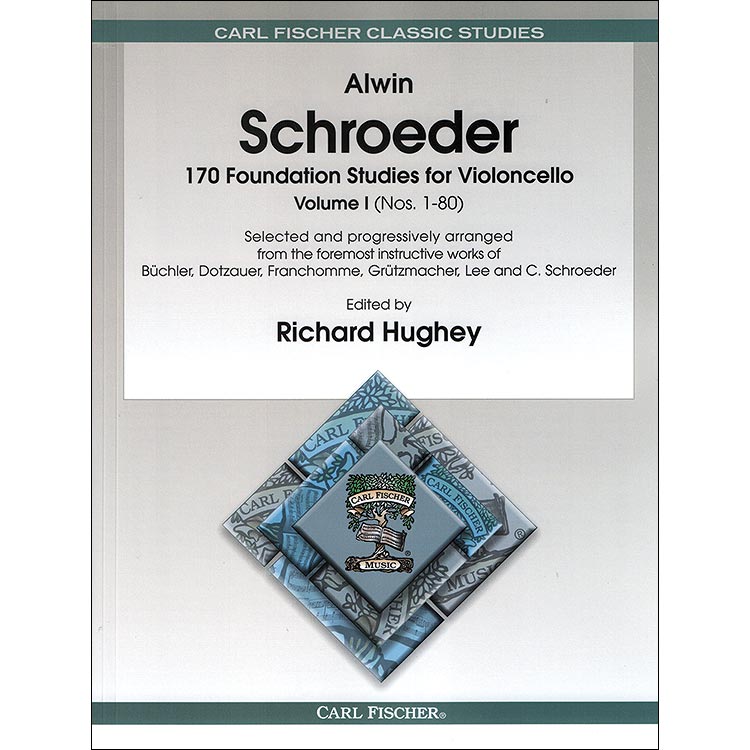 170 Foundation Studies for Violoncello, book 1, Alwin Schroeder (Carl Fischer)