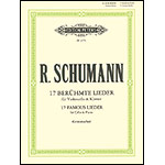 17 Famous Lieder for cello and piano (arr. Grutzmacher); Robert Schumann (Pet)