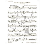 Concerto in A minor, Op. 129, 'Concert Piece' for cello and piano (urtext, ed. Knight); Robert Schumann (Peters)
