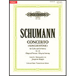 Concerto in A minor, Op. 129, 'Concert Piece' for cello and piano (urtext, ed. Knight); Robert Schumann (Peters)