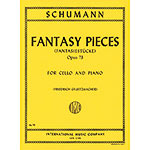Fantasy Pieces, op. 73 for cello and piano; Robert Schumann (International)