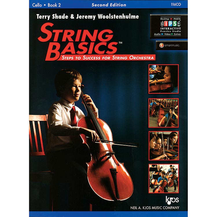 String Basics, Cello Book 2, with online audio access; Terry Shade and Jeremy Woolstenhulme