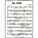 Kol Nidre for Cello and Piano; Alan Shulman