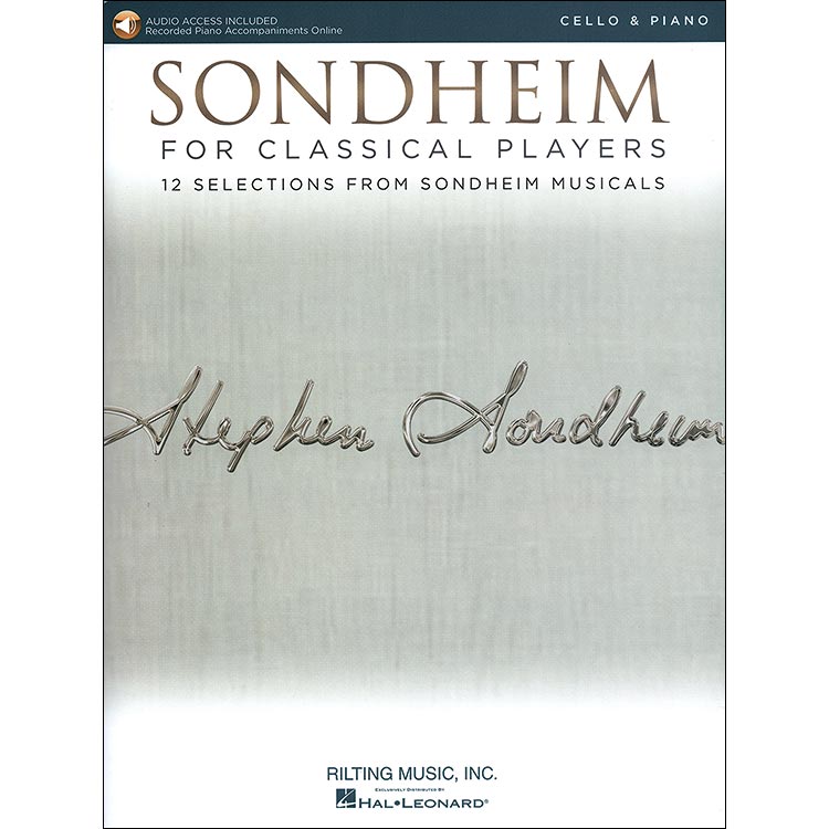 Sondheim for Classical Players, for Cello and Piano with online audio access; Stephen Sondheim (Hal Leonard)
