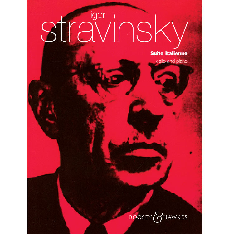 Suite Italienne cello & piano; Igor Stravinsky (Boosey & Hawkes)